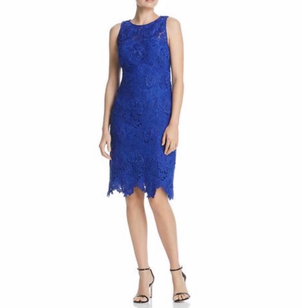 Laundry by Shelli Segal Floral Lace Cocktail Dress (NWT) $228